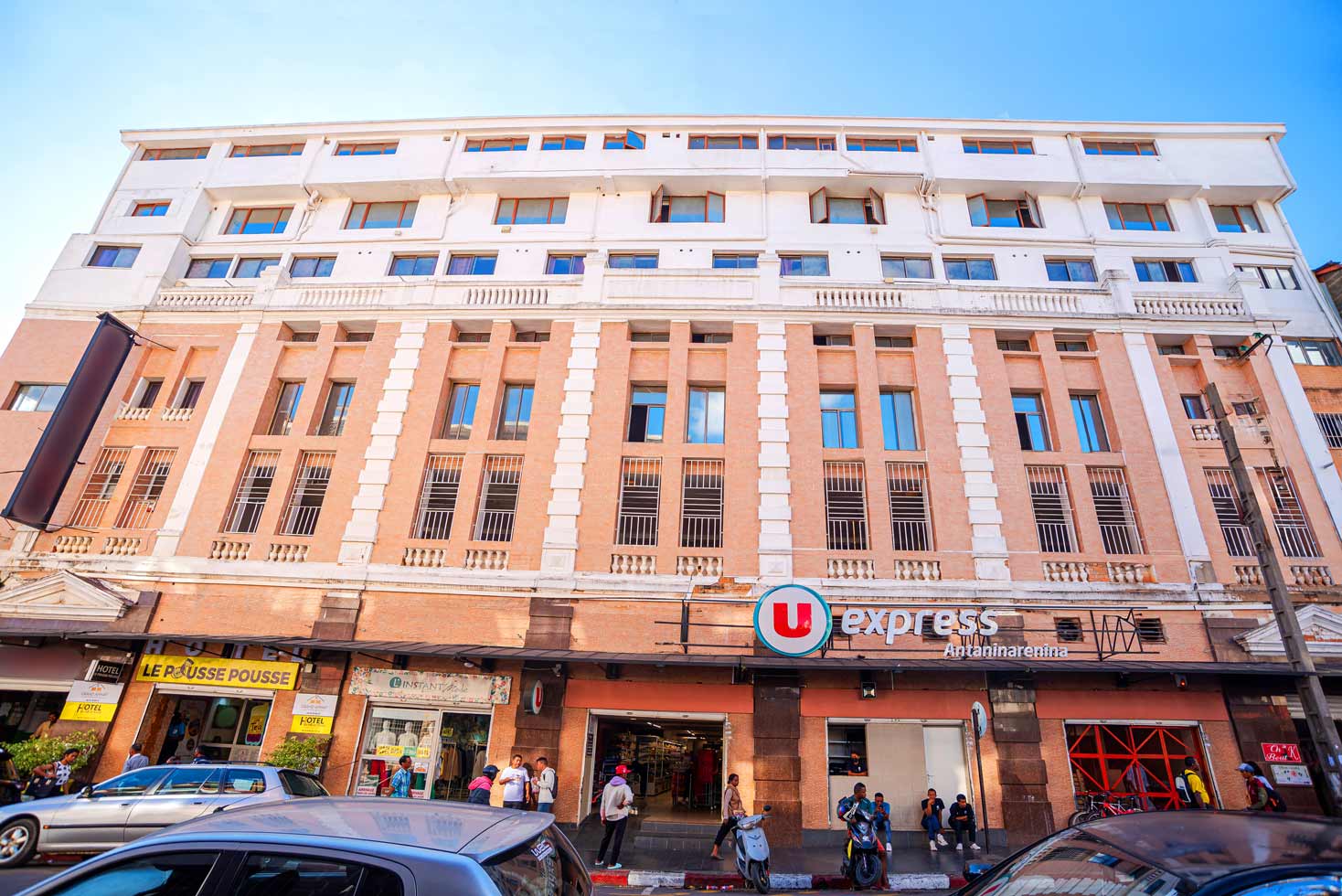 Façade Hotel le Pousse Pousse Antaninarenina