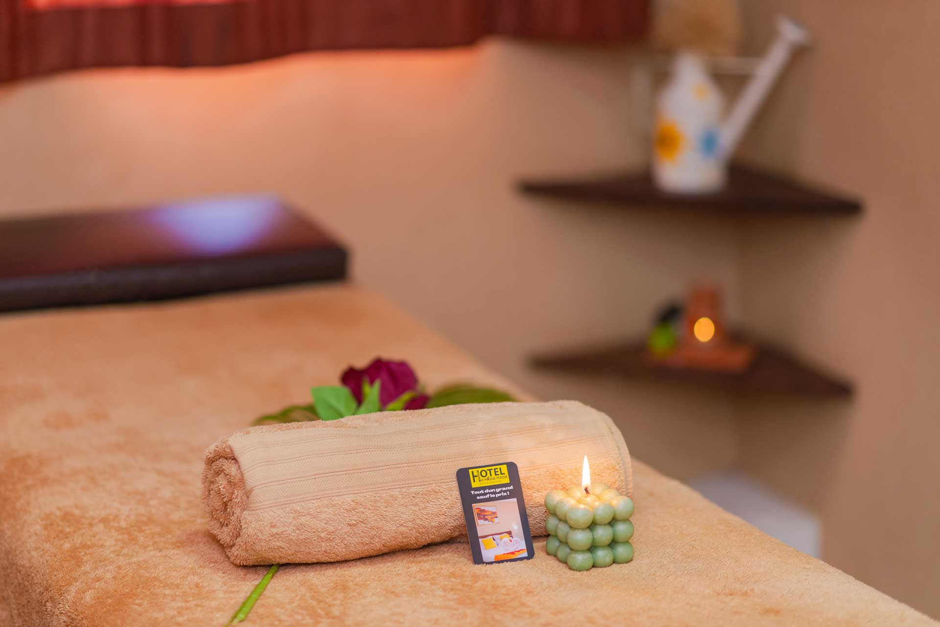 Serviette de massage Hotel le Pousse Pousse Antaninarenina